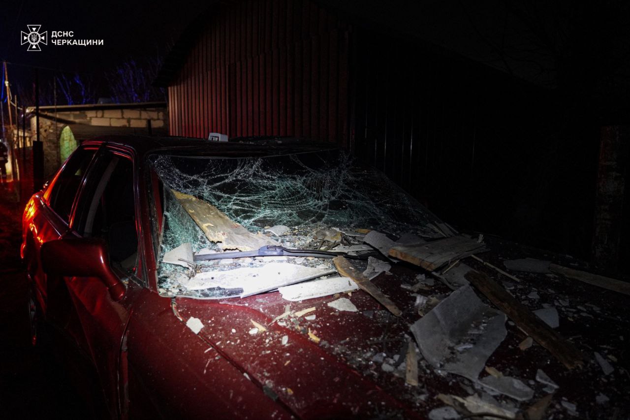 Нічна атака дронів на Черкаси: росіяни вдарили по критичній інфраструктурі